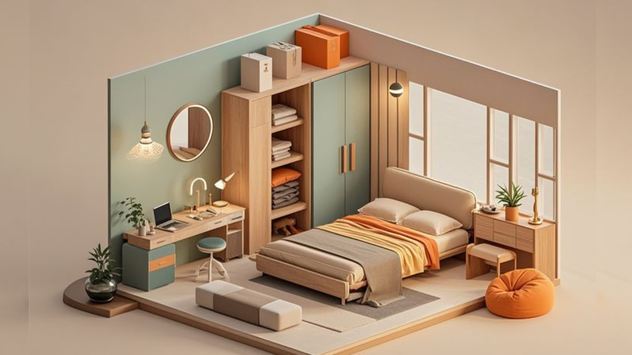 3D concept and materials board
