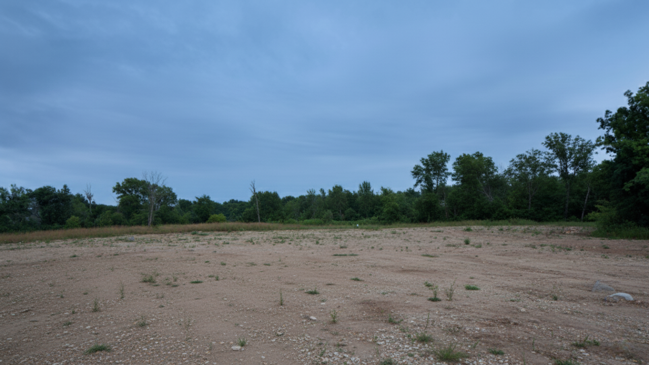 Before — Emma Smith site prior to knockdown