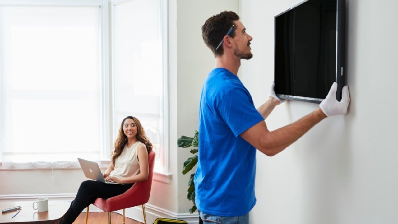Mounting TV and assembling furniture